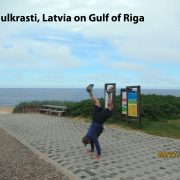 2015 LATVIA Saulkrasti on Gulf of Riga